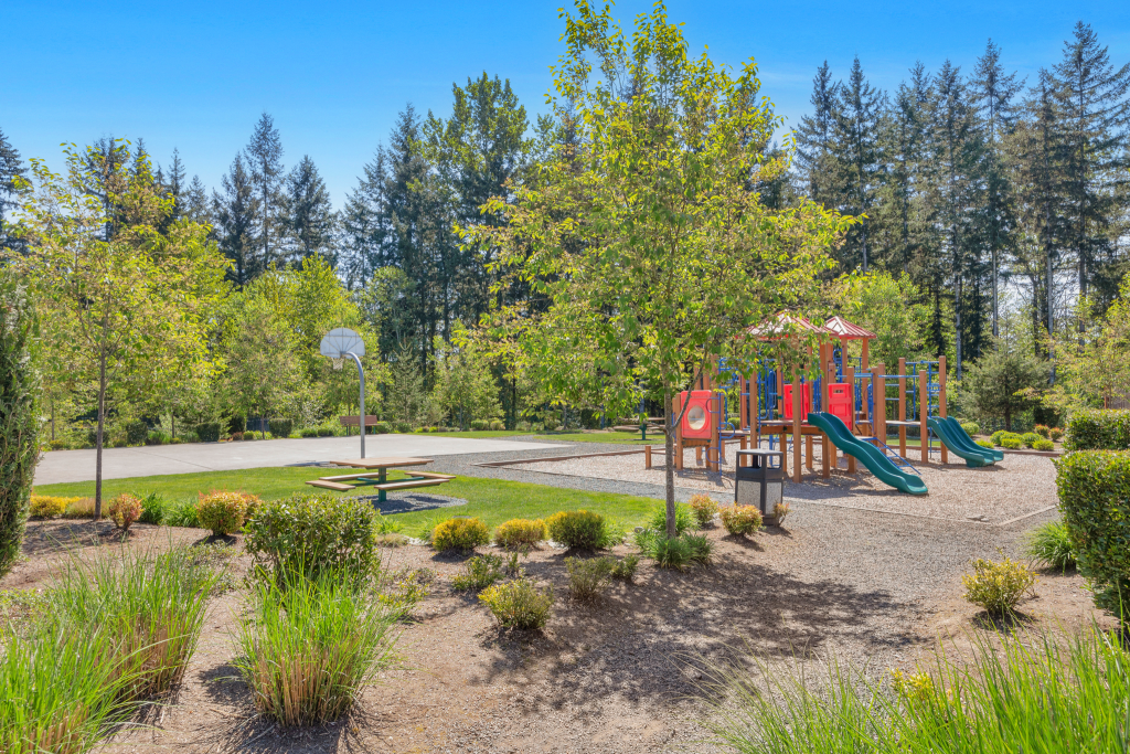 Community Playground and Sports Court 2 Doors Away